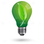 Eco Friendly Green Light Bulb